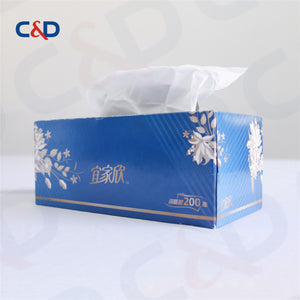 Flat Facial Tissue