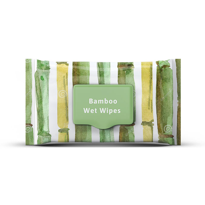 Bamboo Wet Wipes-Unbleached